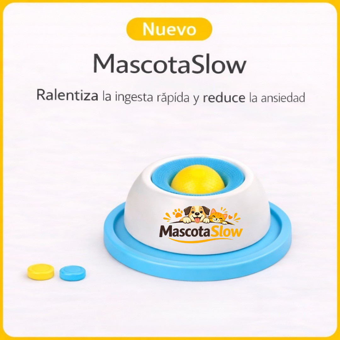 Comedero Lento Antiansiedad - MascotaSlow™