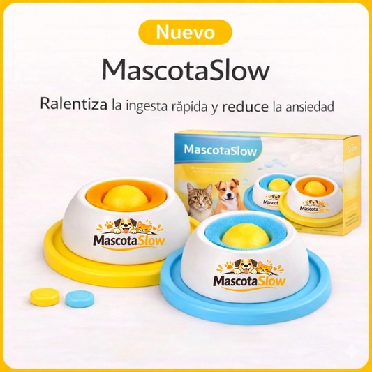 Comedero Lento Antiansiedad - MascotaSlow™